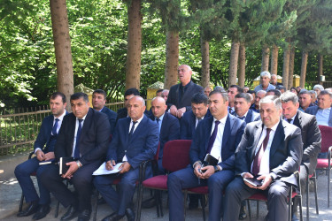 Qax Rayon İcra Hakimiyyətinin başçısı Elvin Paşayev Oncallı kəndində səyyar qəbul keçirib