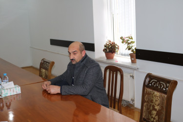 Rayon İcra Hakimiyyətinin başçısı Elvin Paşayev tərəfindən Rayon İcra Hakimiyyətində vətəndaş qəbulu keçirib