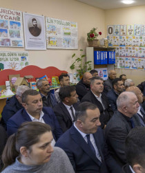 Qax Rayon İcra Hakimiyyətinin başçısı Elvin Paşayev Qarabaldır kəndində səyyar qəbul keçirib