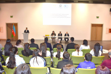 Qax Rayon İcra Hakimiyyətinin başçısı Elvin Paşayev  gənclərlə görüş keçirib