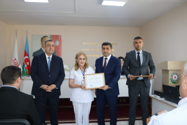 Tibb işçilərinin peşə bayramı qeyd olunub