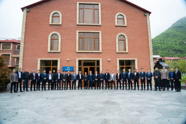 Qaxda sahibkarlığın inkişafı və işgüzar əlaqələrin genişləndirilməsi diqqət mərkəzindədir