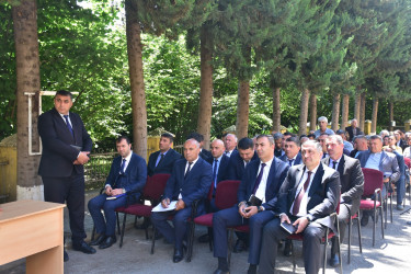Qax Rayon İcra Hakimiyyətinin başçısı Elvin Paşayev Oncallı kəndində səyyar qəbul keçirib