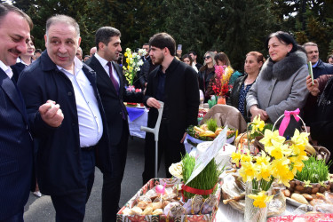 Xalqımızın ən qədim adət-ənənələrindən, milli birlik və həmrəylik rəmzi olan Novruz bayramı rayonumuzda böyük ruh yüksəkliyi ilə qeyd edilib