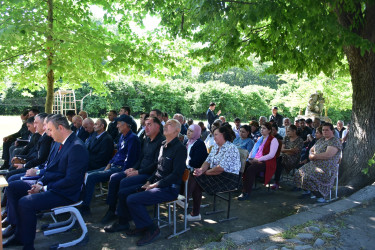 Qax Rayon İcra Hakimiyyətinin başçısı Elvin Paşayev Qaratala kəndində səyyar qəbul keçirib