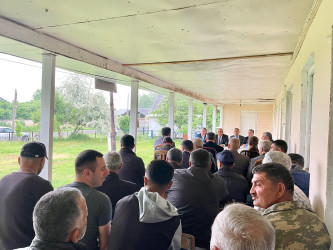 Qazmalar kəndinin sakinləri ilə növbəti səyyar görüş keçirilmişdir